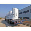 Optimized industrial medical microbulk gas storage tank